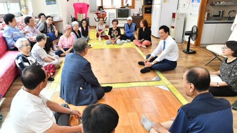 재난대비 경로당 방문