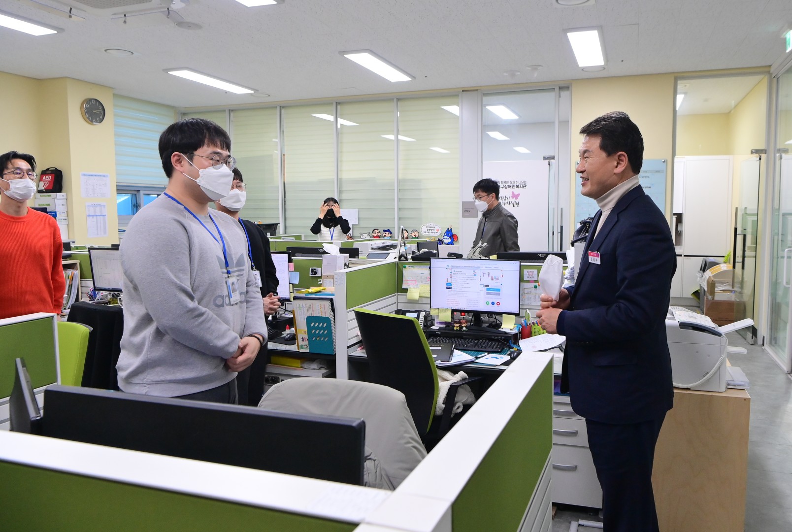 설맞이 장애인 복지관 방문 2