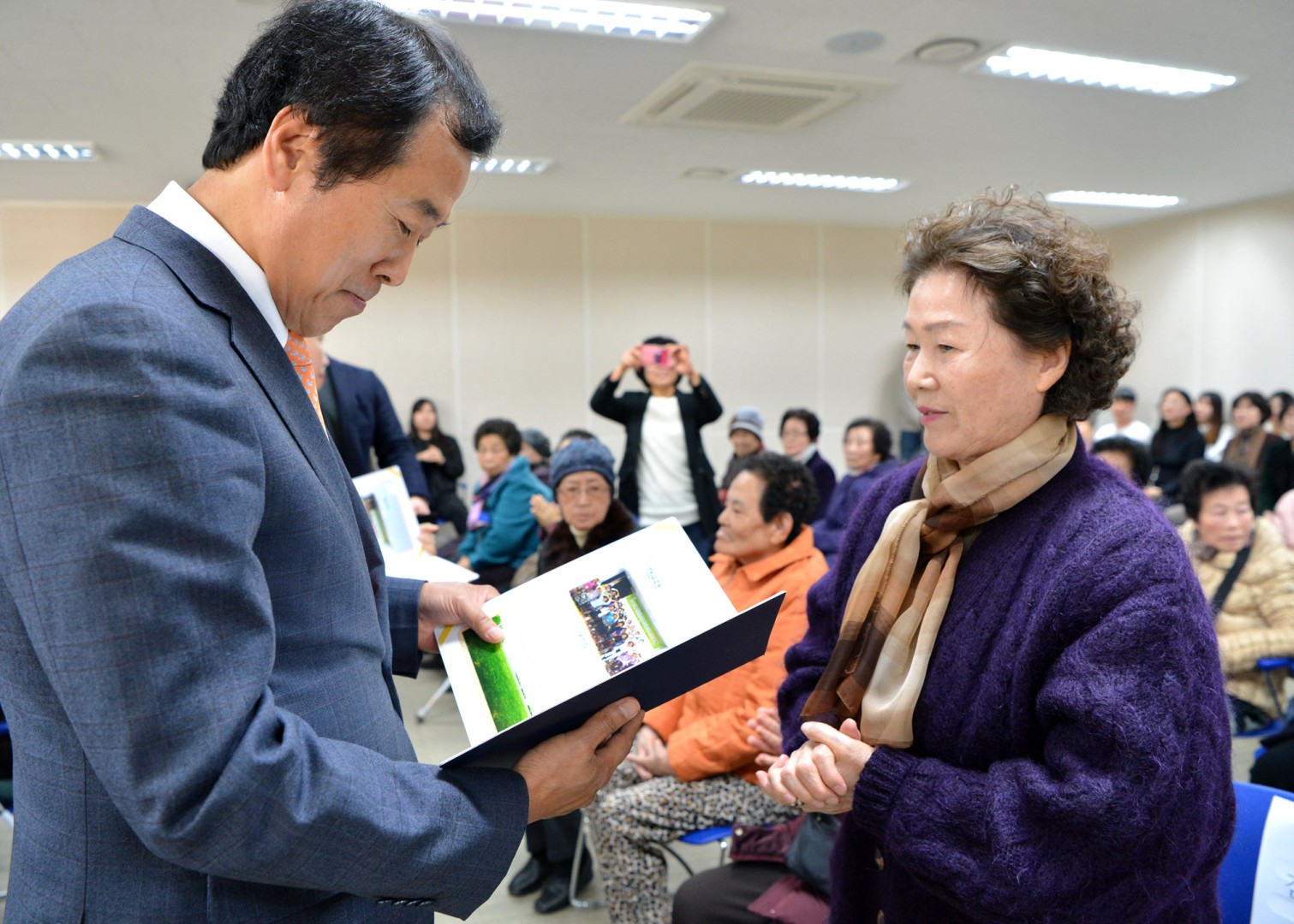 허약노인예방 건강증진프로젝터 성과보고회 5