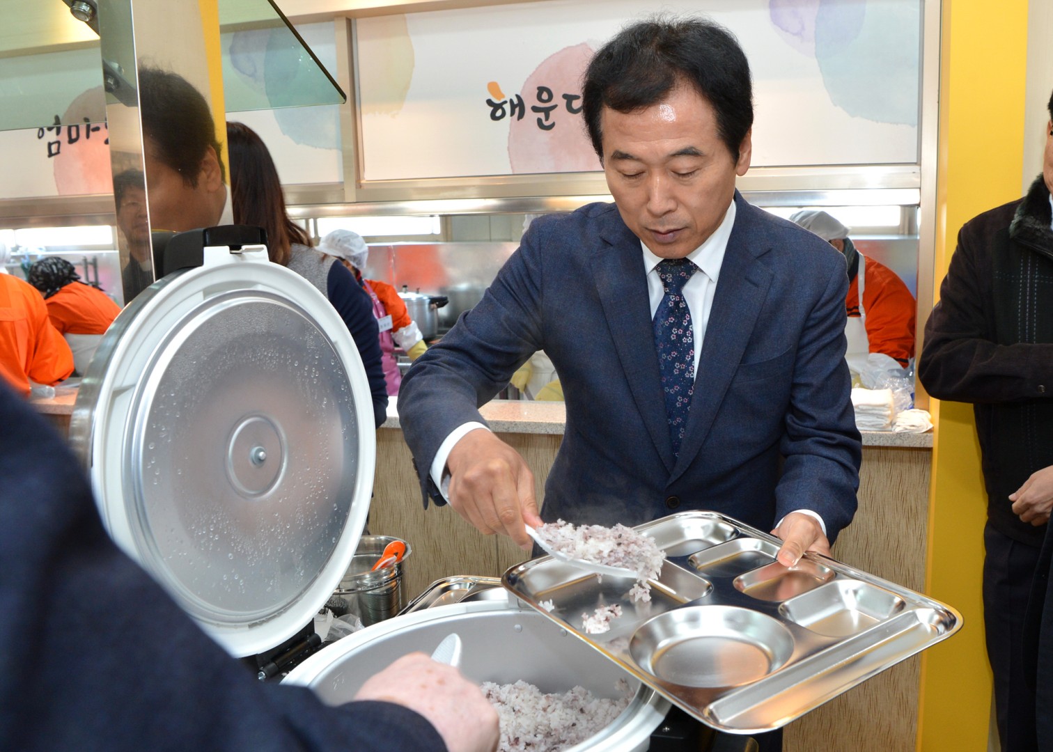 해운대구청 구내식당 개소식 7