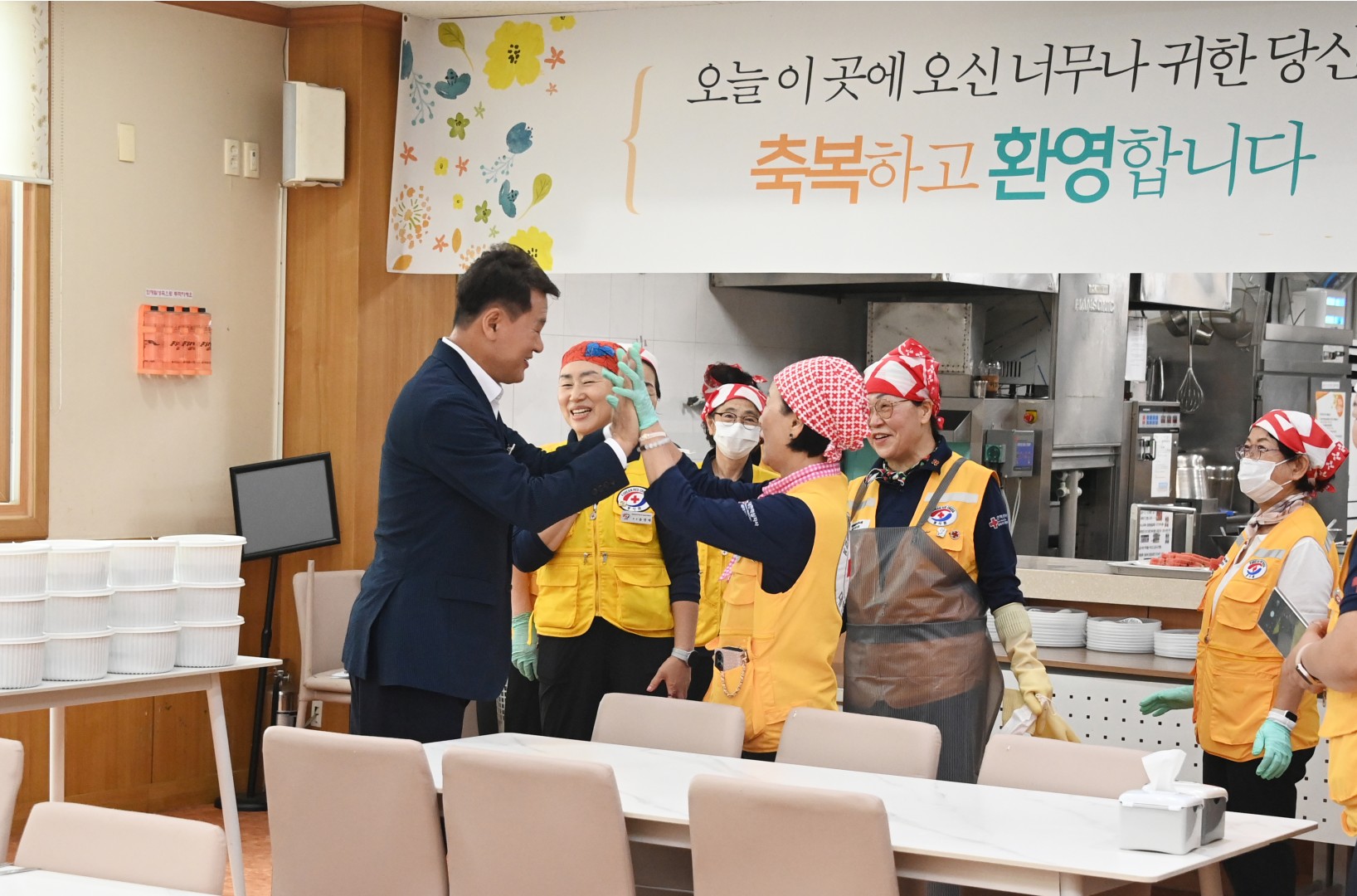 적십자봉사회해운대지회 취약계층 삼계탕 나눔행사 2