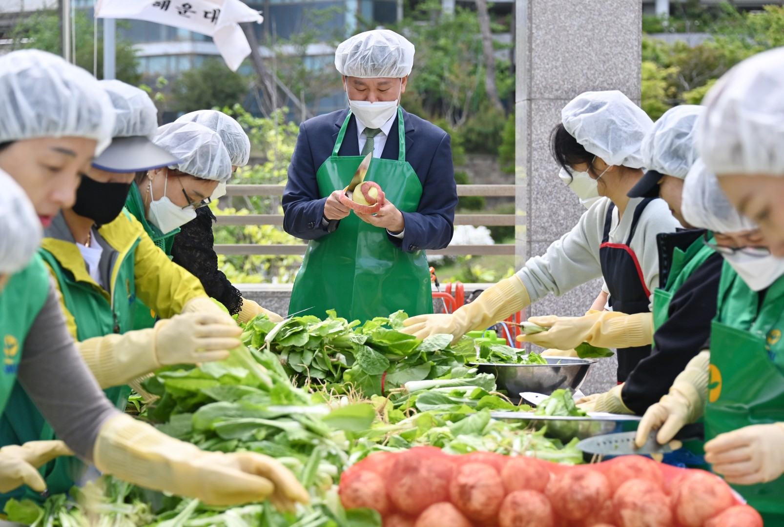 새마을부녀회 사랑나눔 계절김치 담그기 13