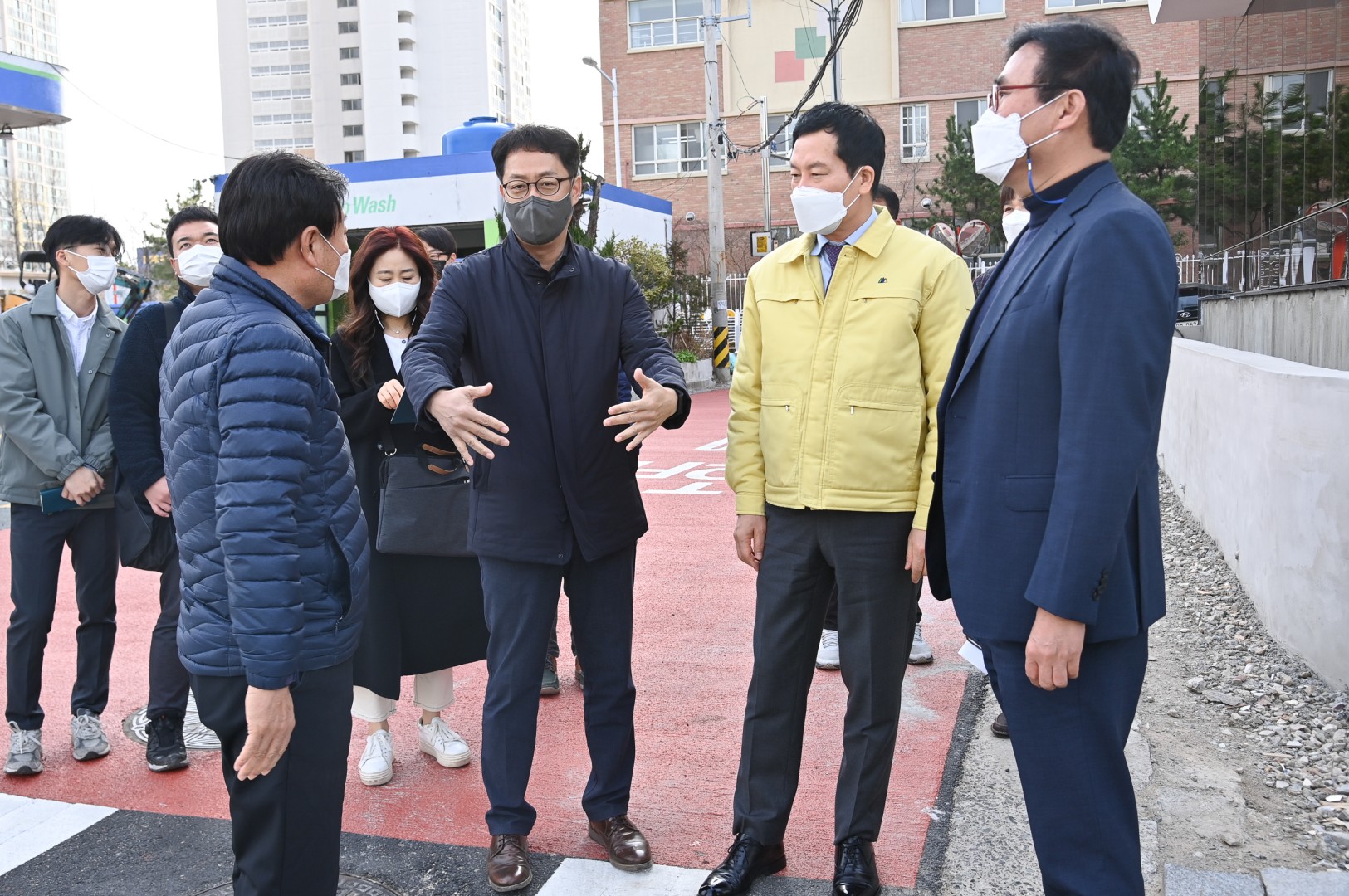 송정 좌회전 민원현장 4
