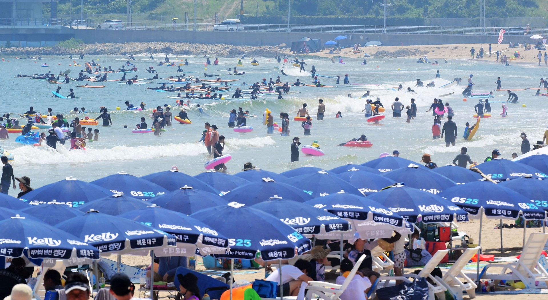 송정해수욕장 스케치 14