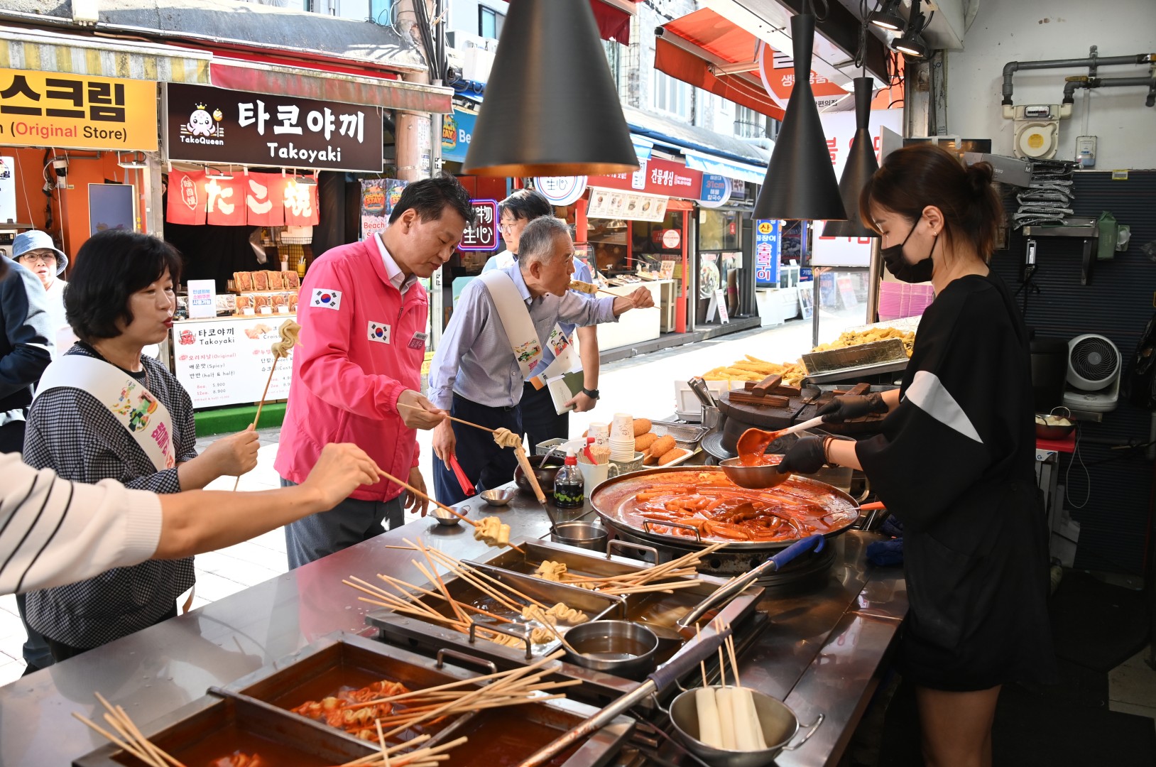 추석맞이 전통시장 방문(해운대시장) 4