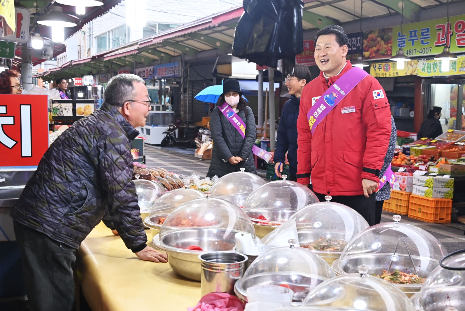 설 맞이 전통시장 방문(반여2동) 5
