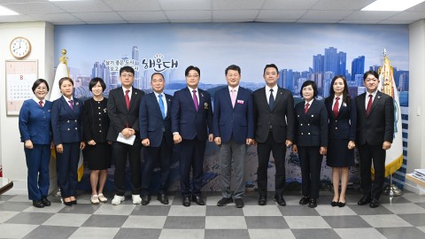 라이온스 구지역 회장단 간담회