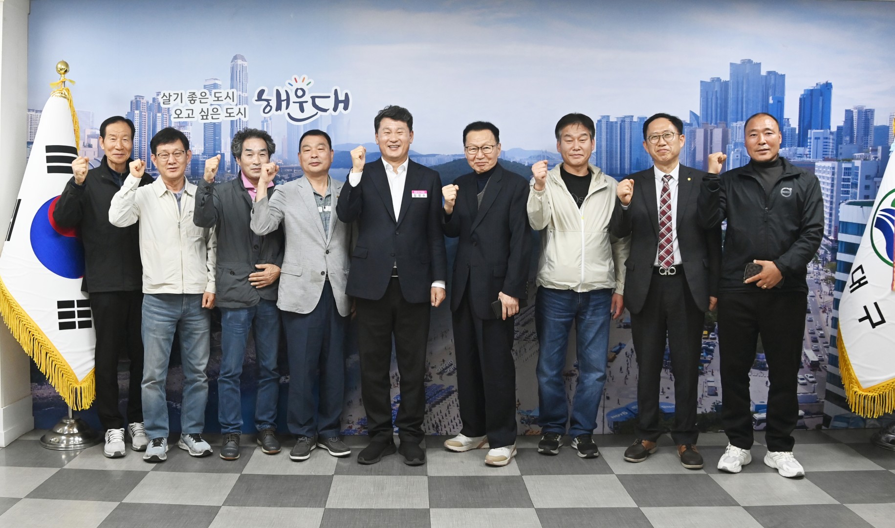 반송큰시장 상인회 방문 1