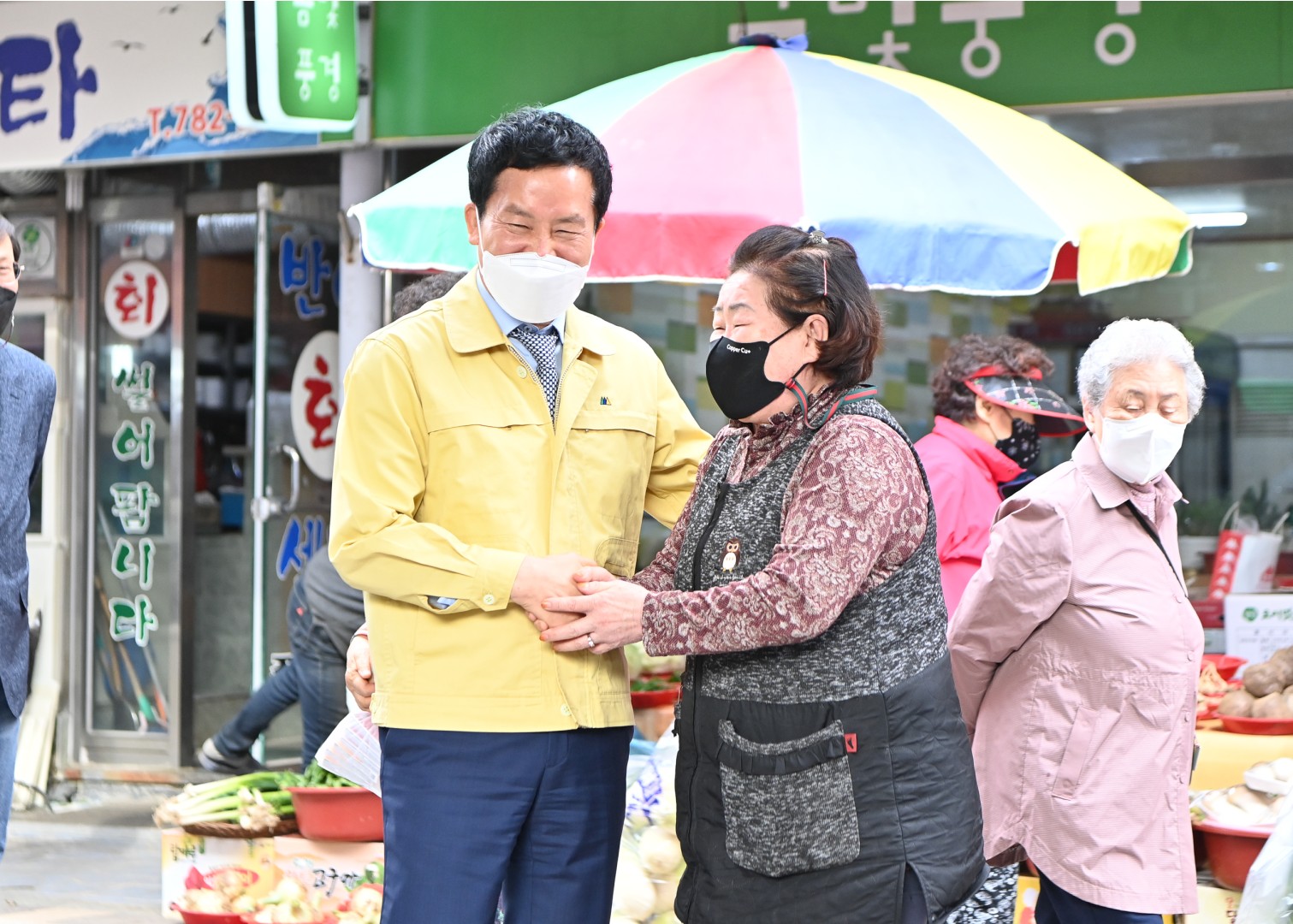 반여2시장 주차장관련 현장방문 7