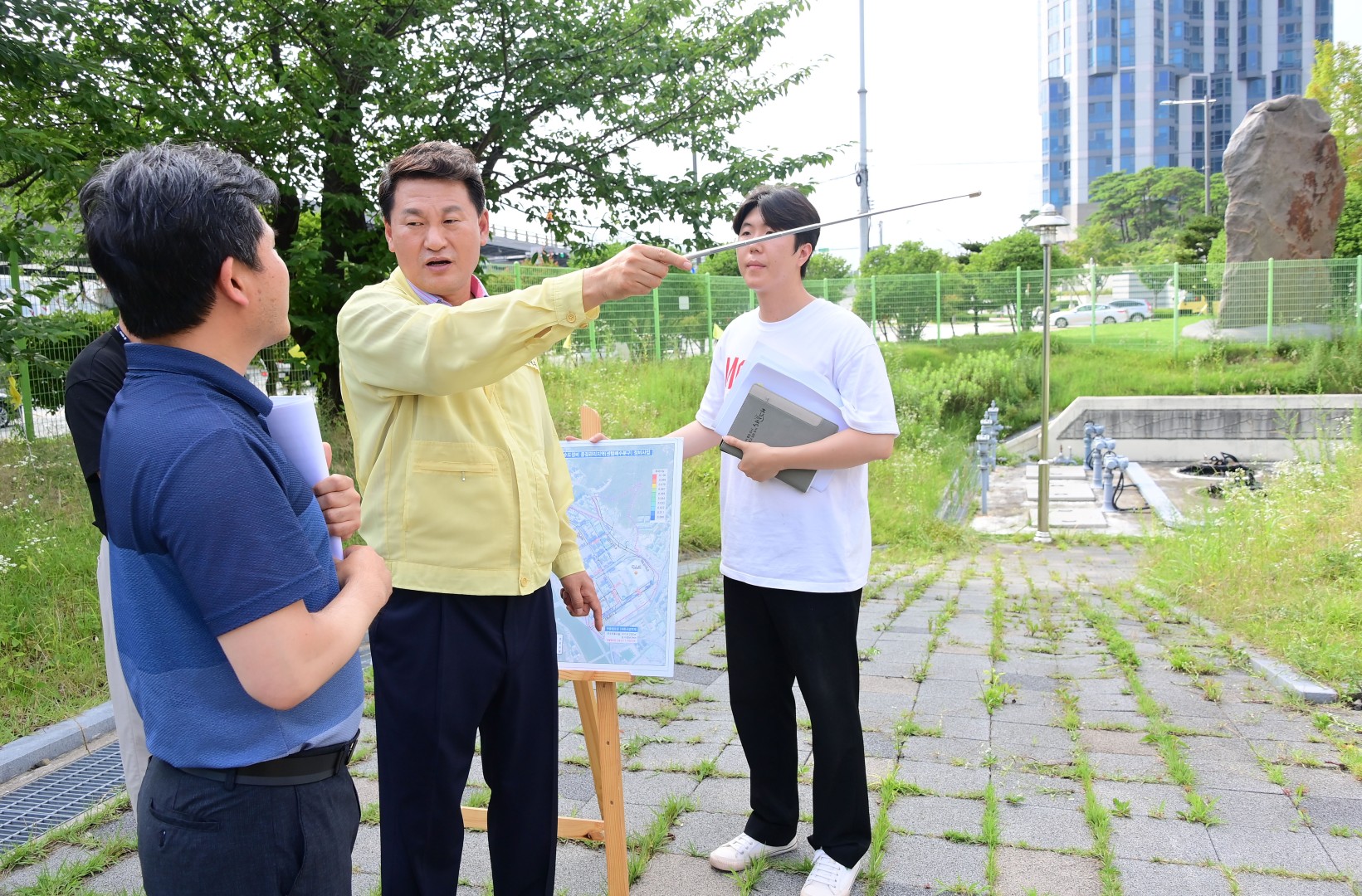 관내 주요 건설사업 현장방문 15