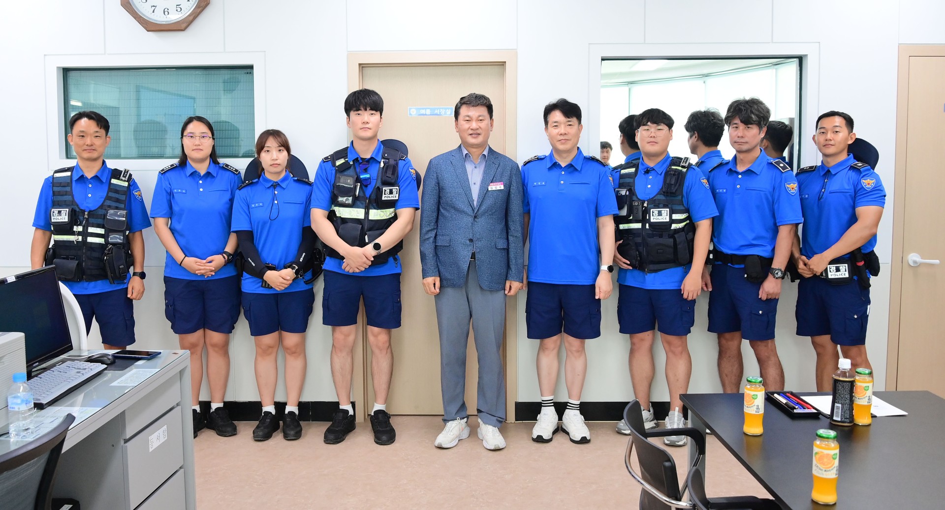 해수욕장 운영 유관기관 근무자 격려(해운대) 18