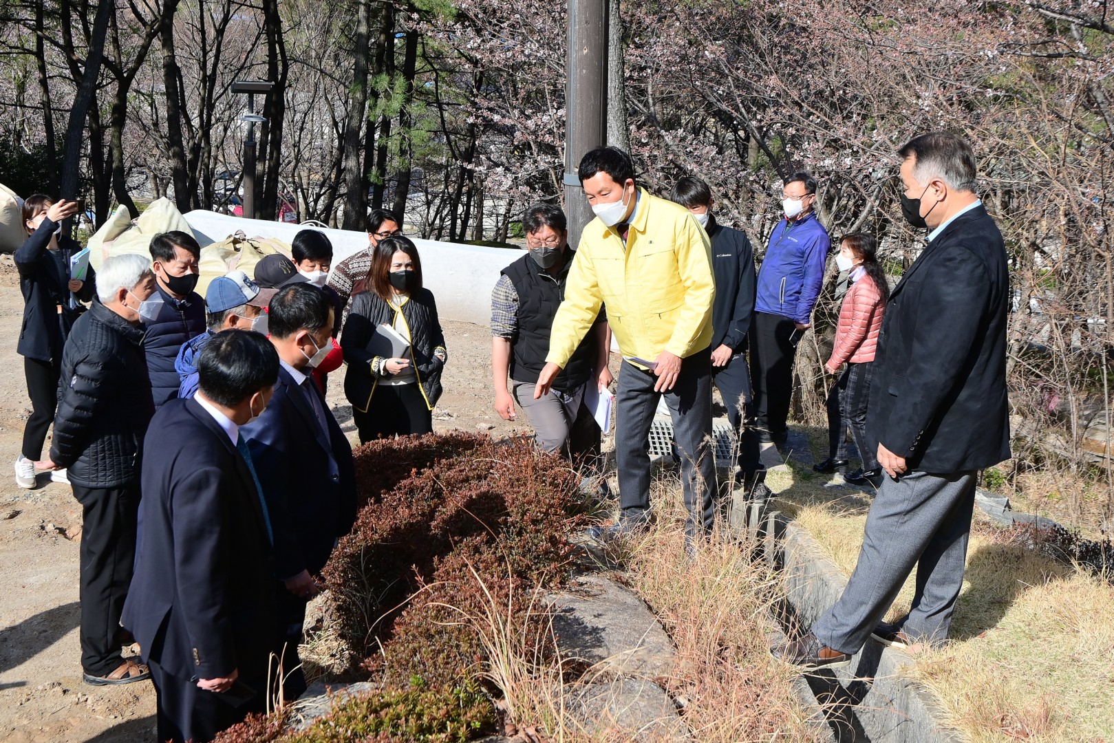 좌동 족구장공사 현장방문 5