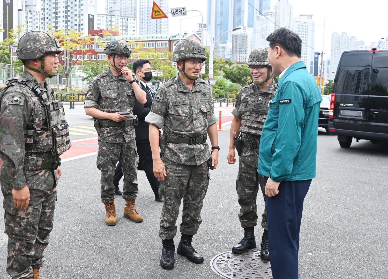 제2작전사령관 해운대공동구 현장방문 5