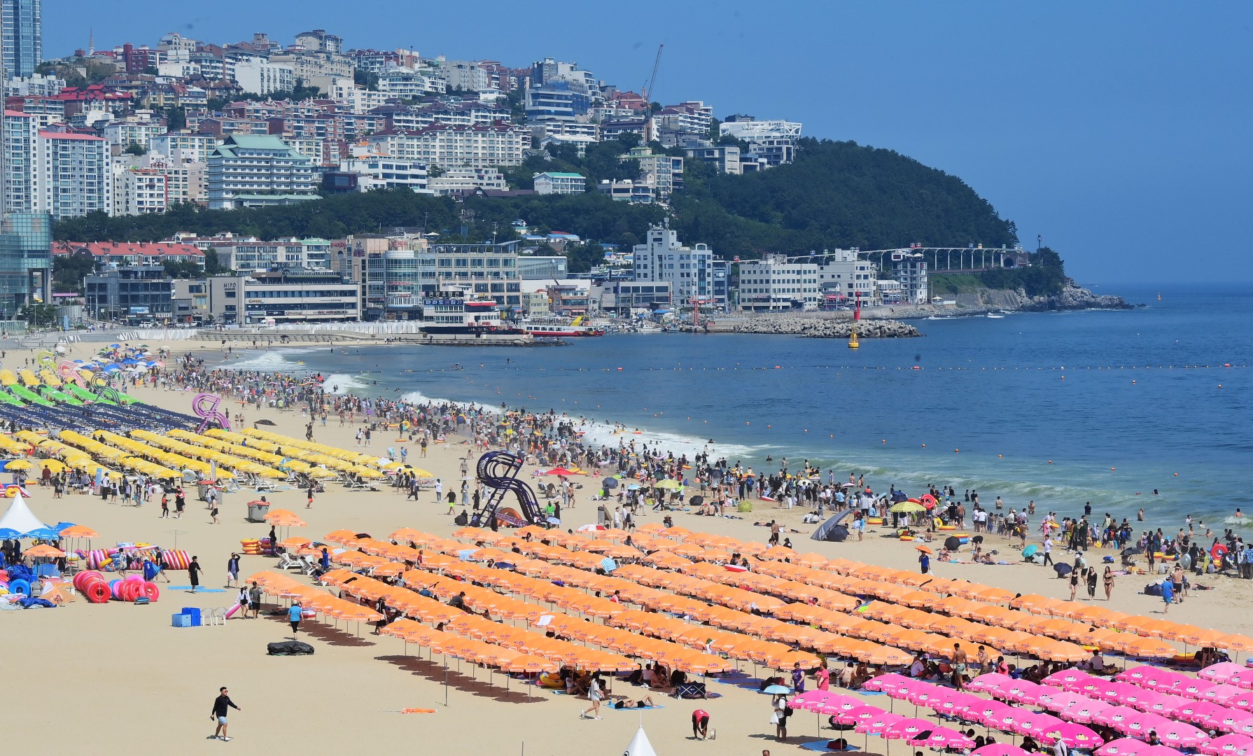 해운대해수욕장 스케치 9
