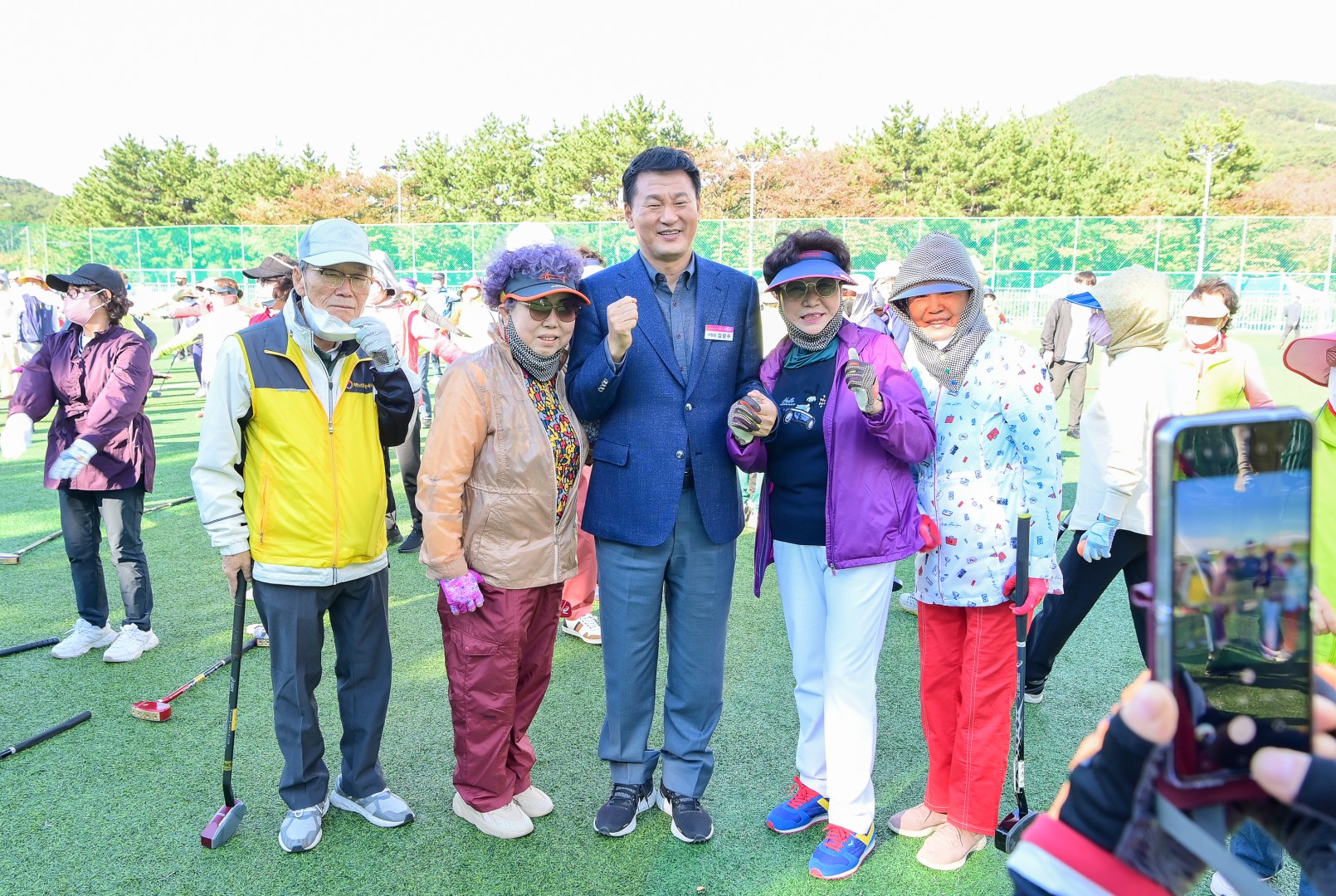 구청장배 그라운드골프대회 15