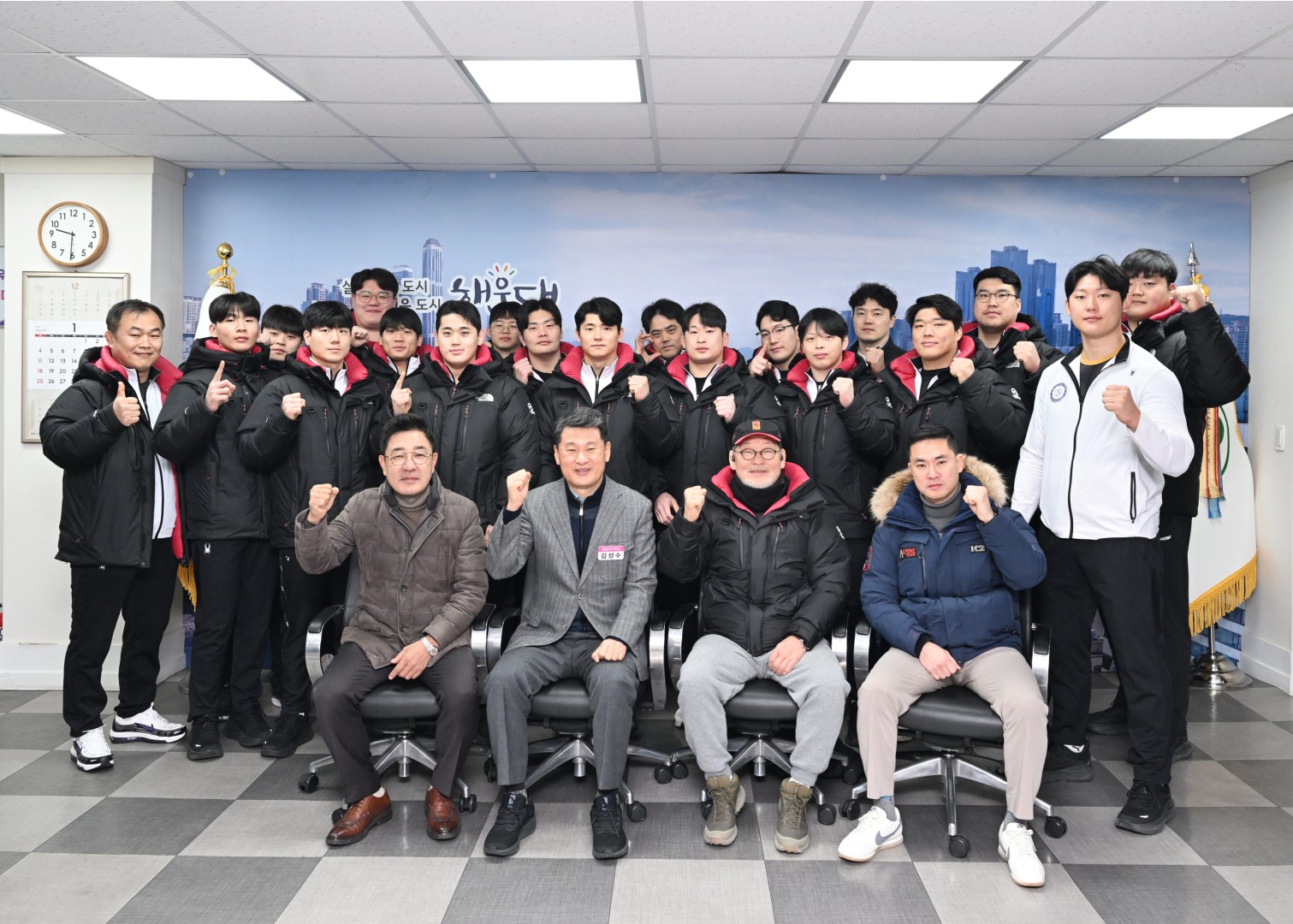 MG새마을금고 중앙회 씨름단 전지훈련 방문 2