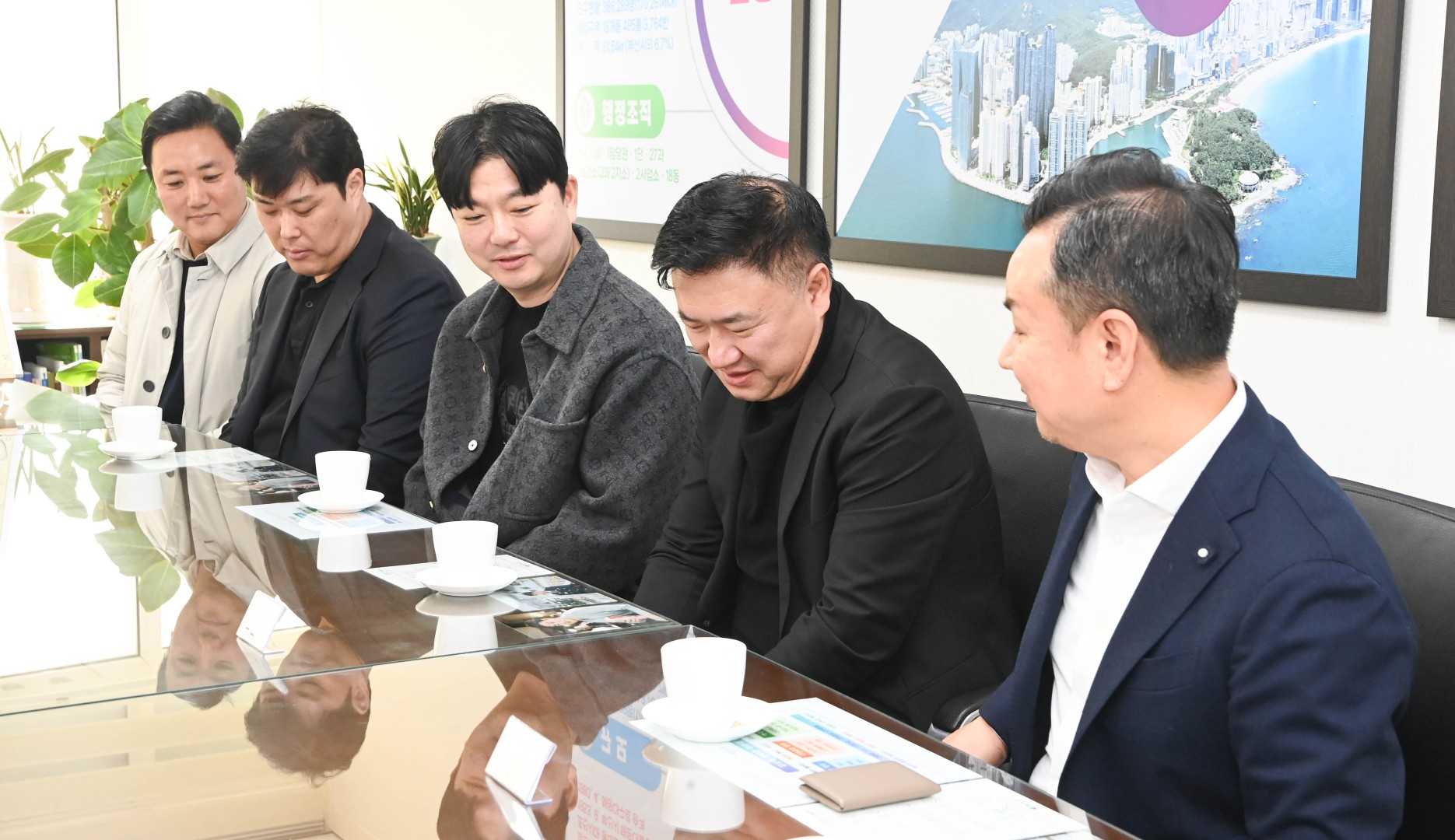 해운대발전회 성금전달식 2