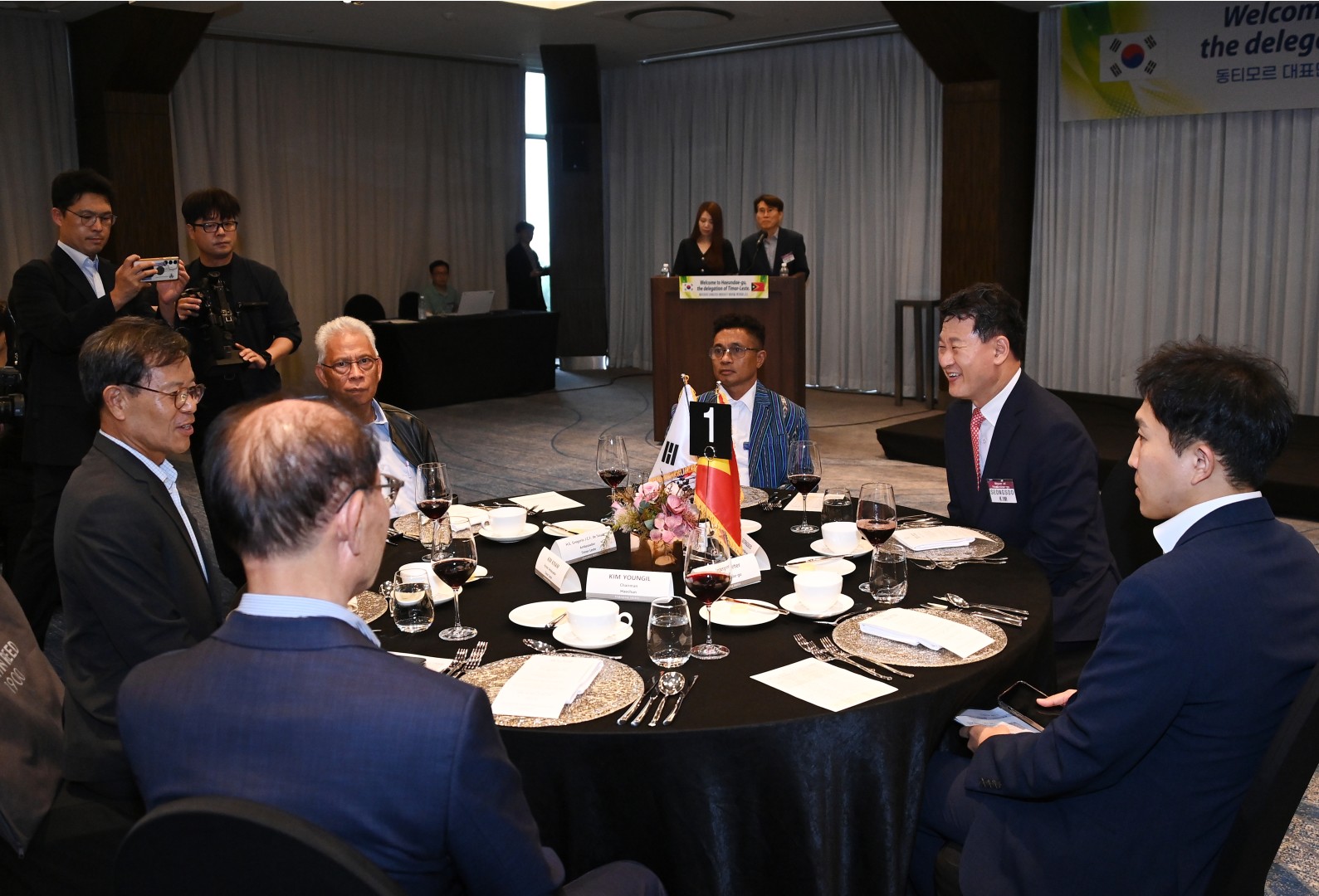 동티모르 대표단 만찬 간담회 5