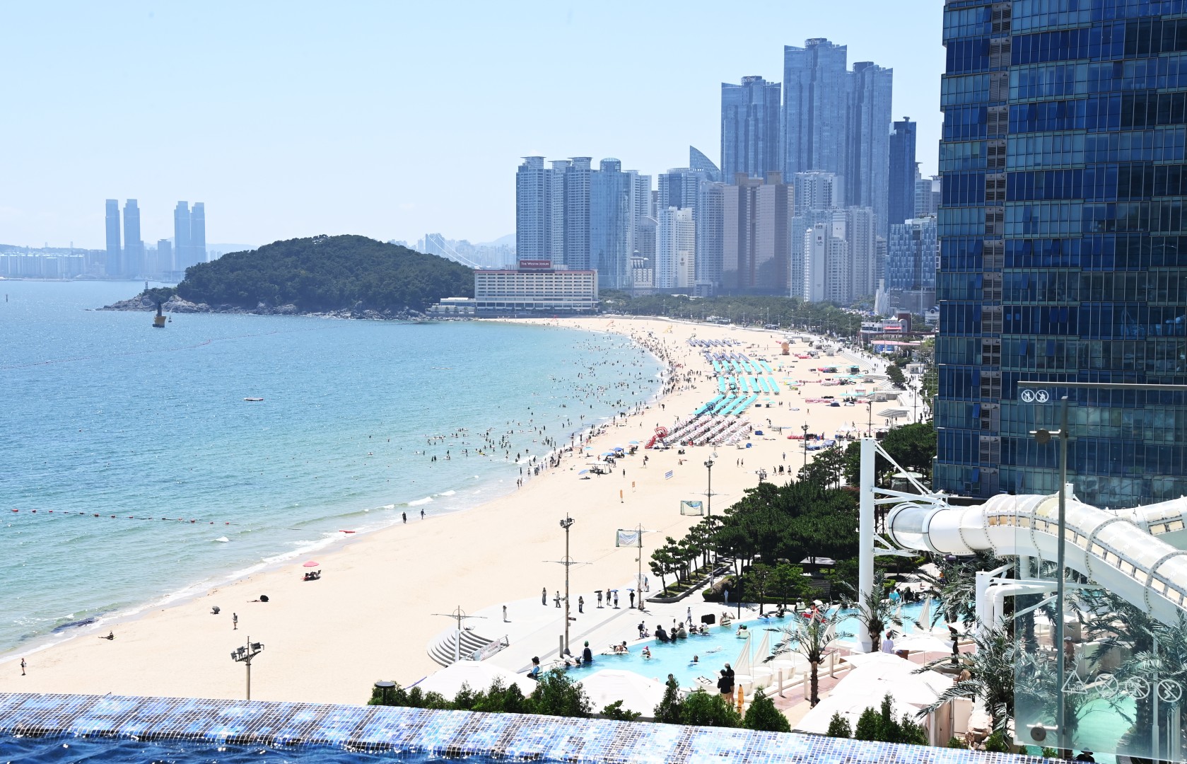해운대해수욕장 스케치 12