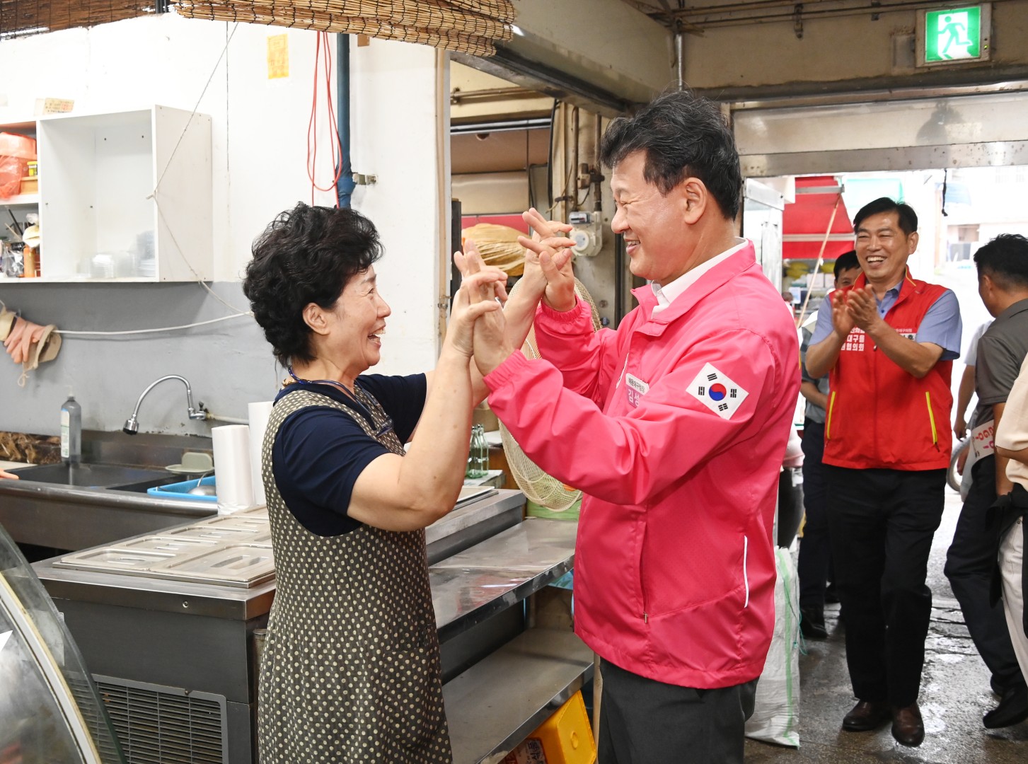 추석맞이 전통시장 방문(재송시장, 재송한마음시장) 1