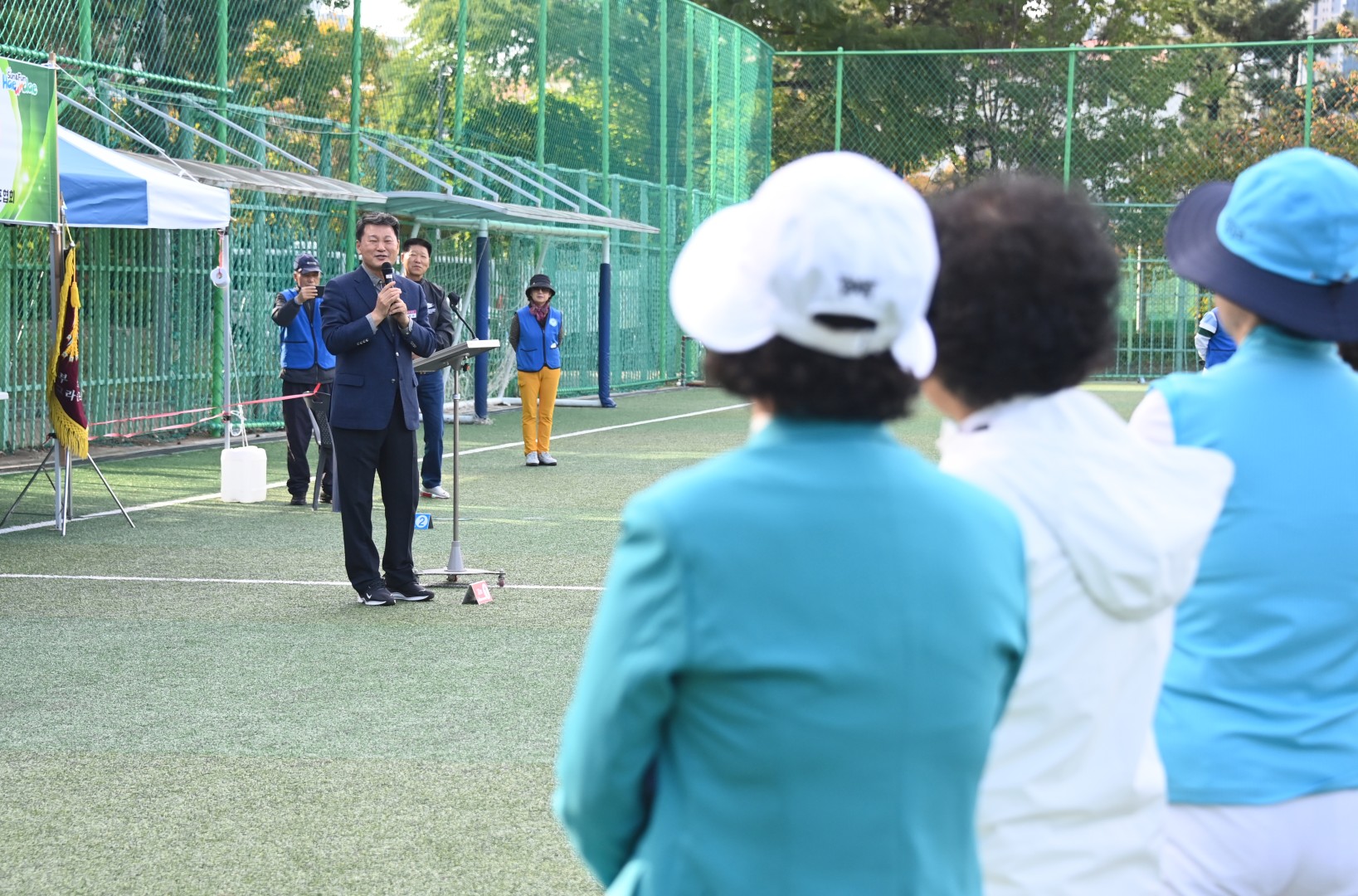 구청장배 그라운드골프대회 6