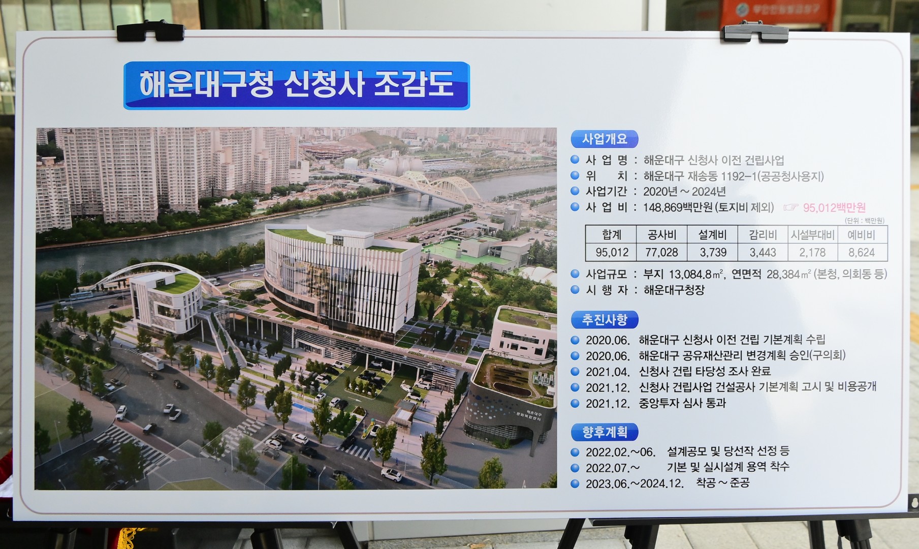 신청사건립 추진단 개소식 8