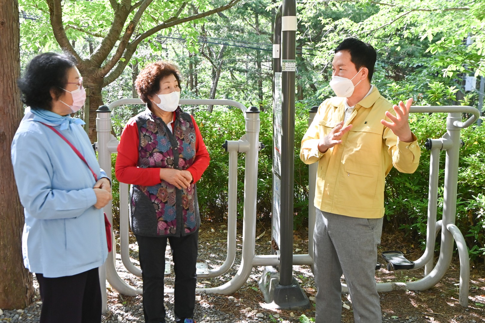우2동 체육공원 현장방문 6