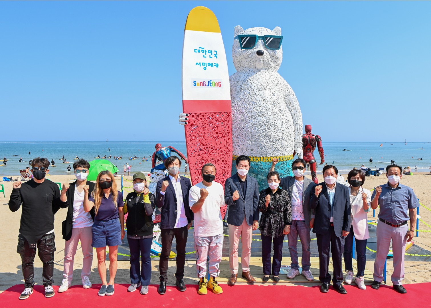 정크아트전 테이프 컷팅 4