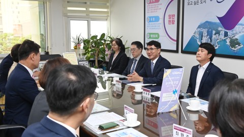 해운대 희망이음 사업 업무협약식