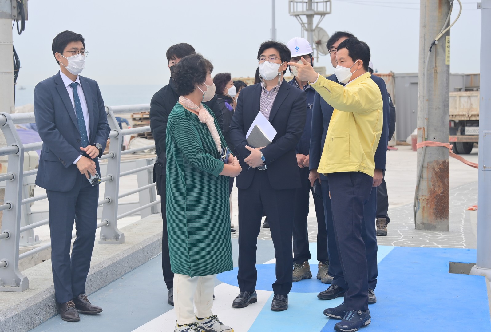 구덕포 공사현장방문 1