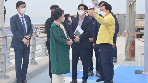 구덕포 공사현장방문
