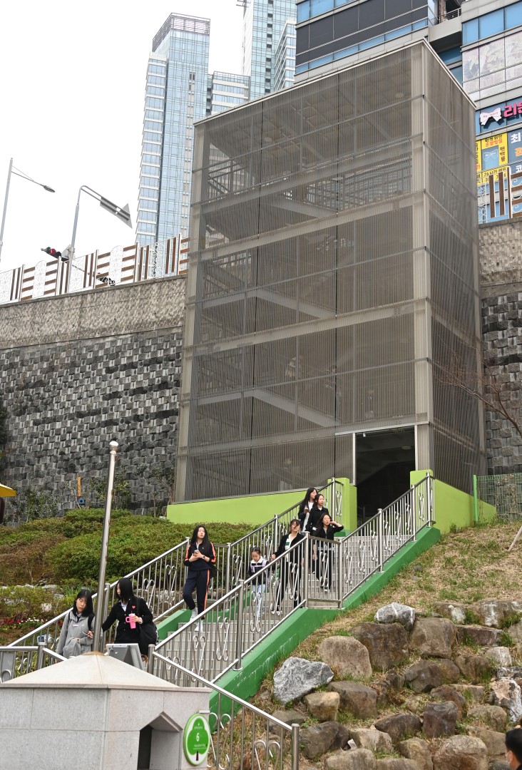 동백초등학교 일원 엘리베이터 관련 협약식 3
