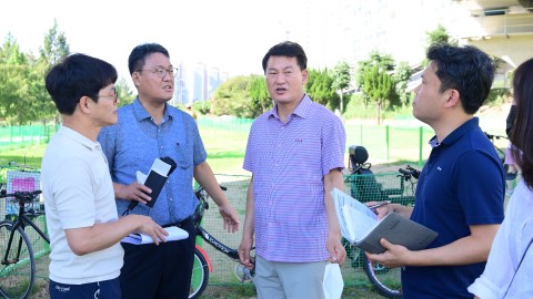 주요사업지 현장방문