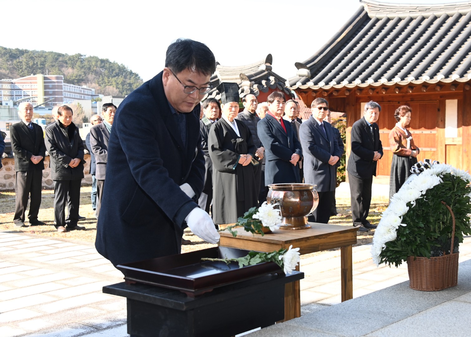 반송 삼절사 신년 참배 14