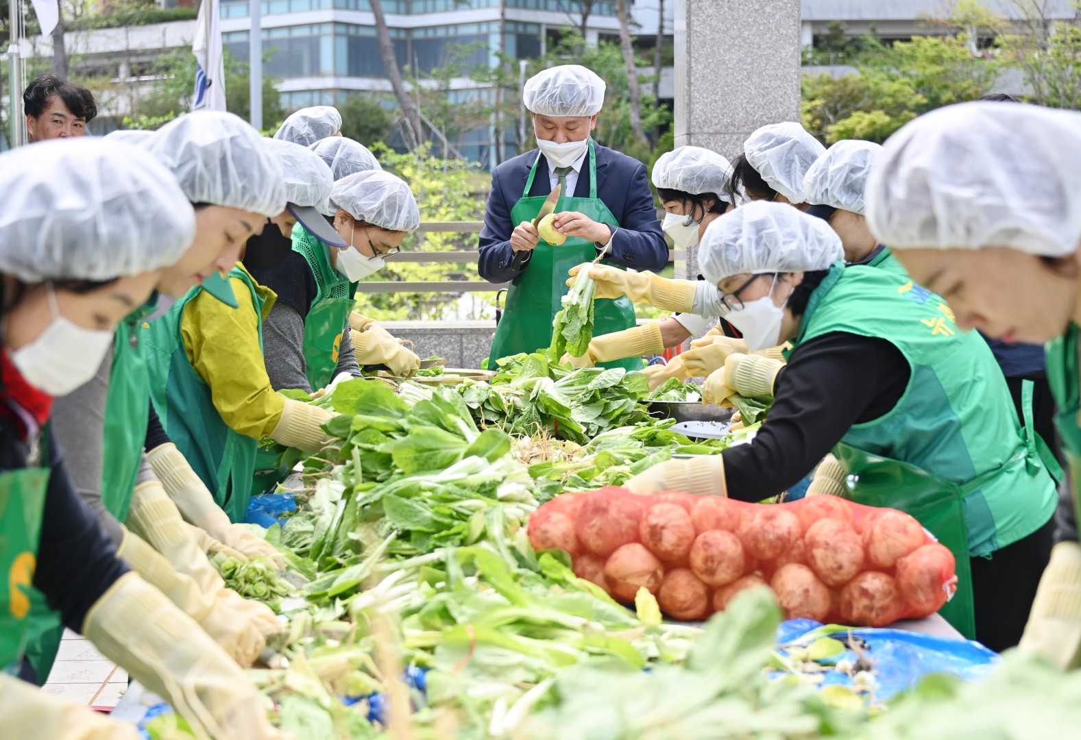 새마을부녀회 사랑나눔 계절김치 담그기 14