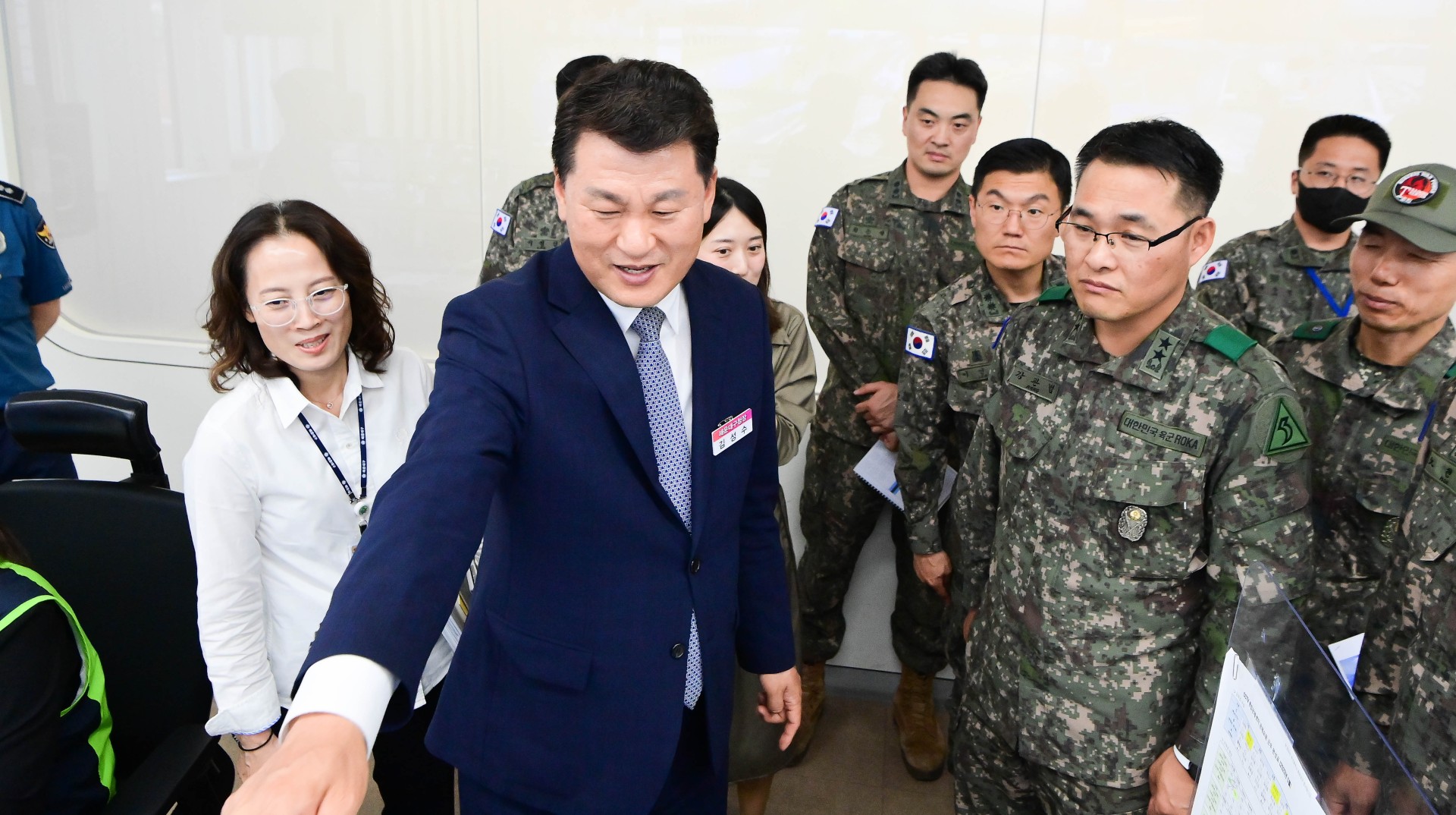 사단장 방문 12
