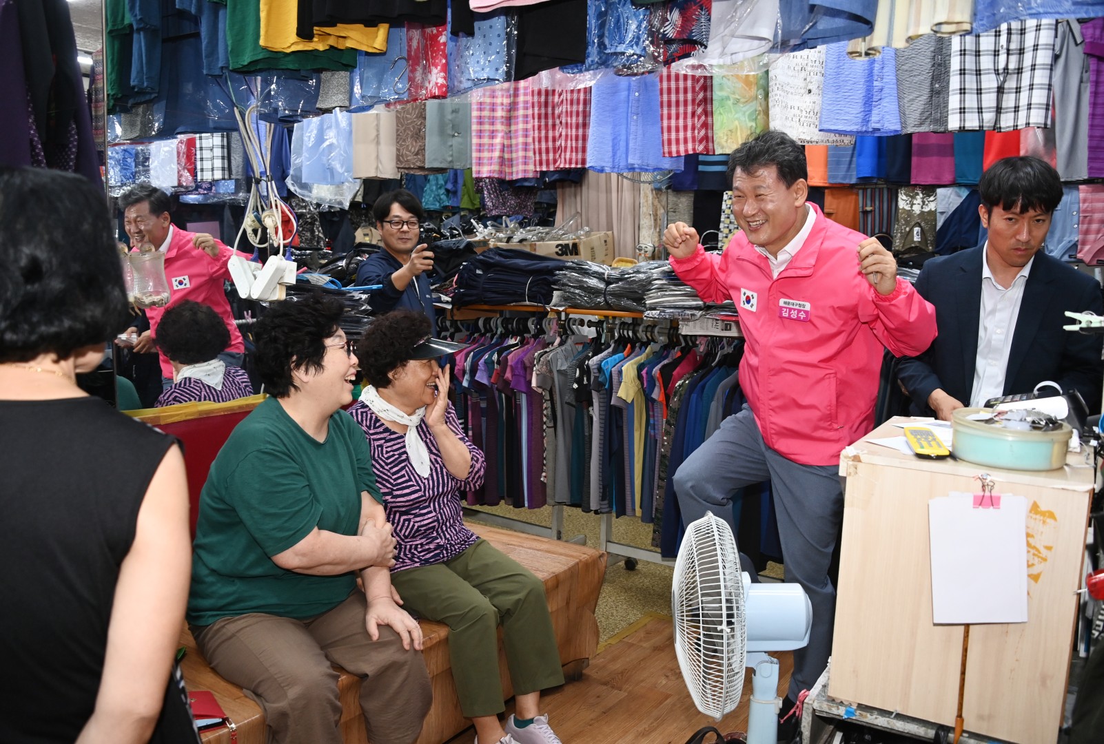 추석맞이 전통시장 방문(반송큰시장) 7
