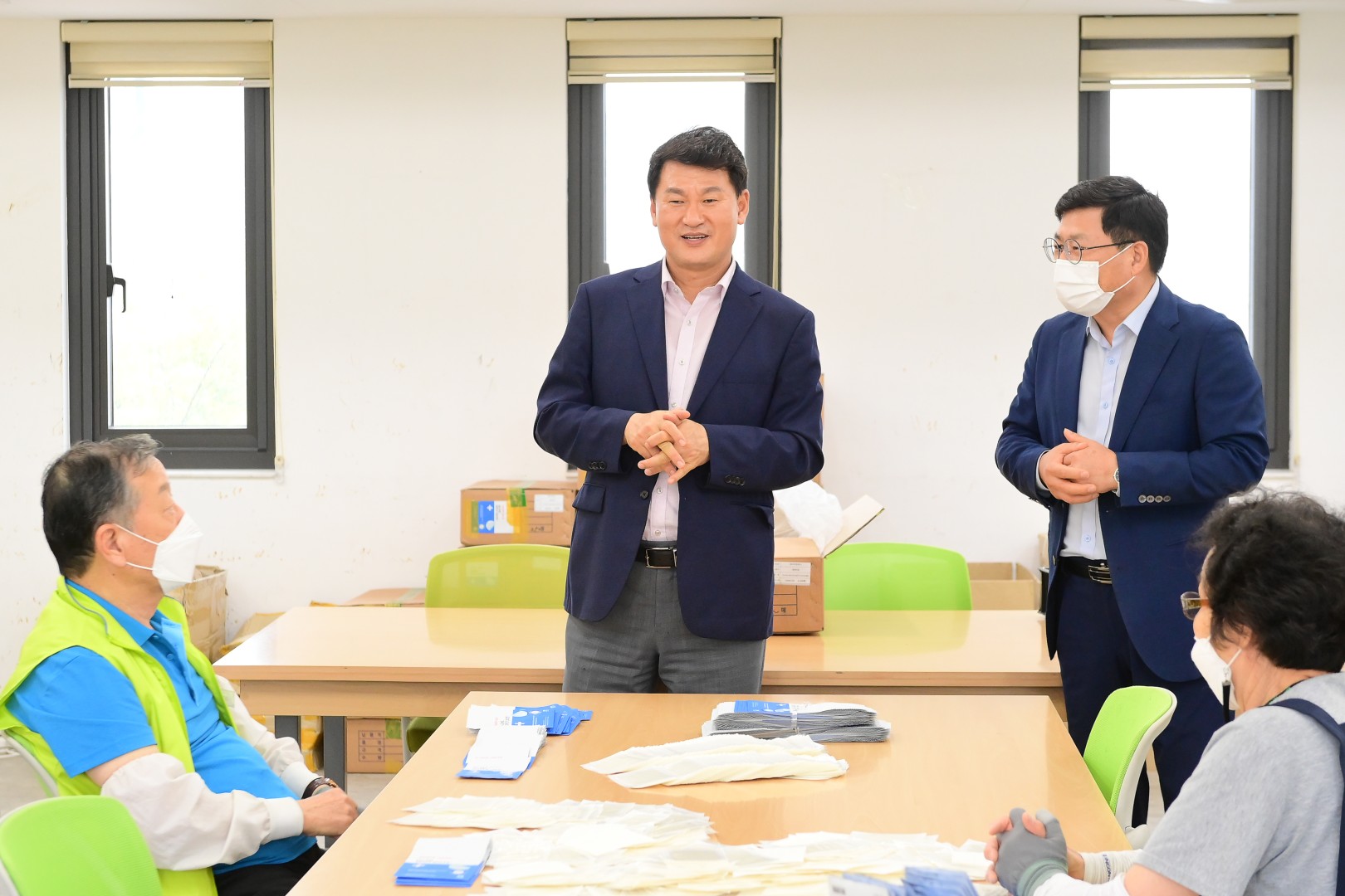 어르신 공동작업장 방문 4