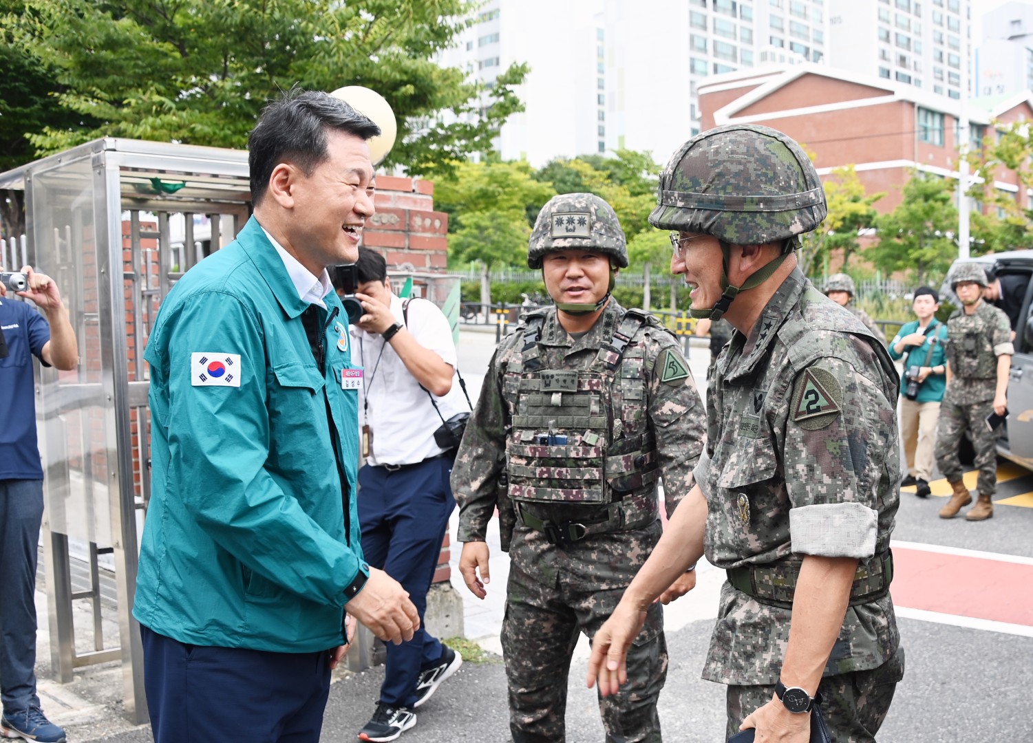 제2작전사령관 해운대공동구 현장방문 4