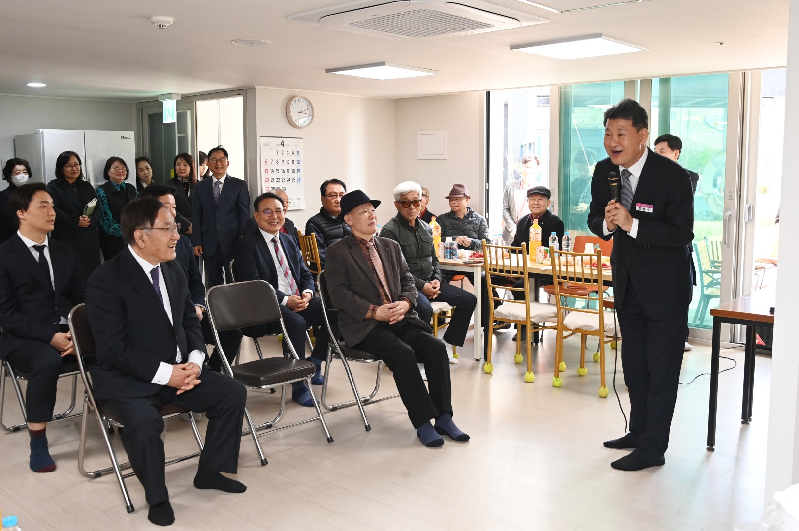 우2동 센텀마티안 경로당 개소식 9