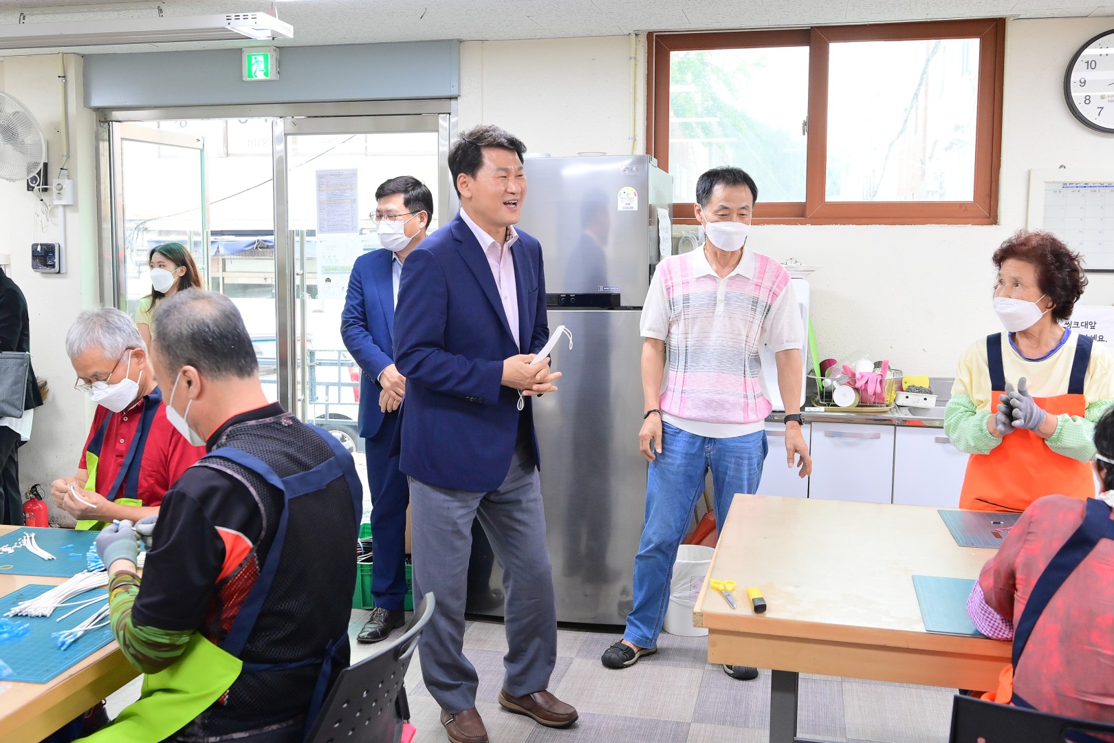 어르신 공동작업장 방문 6