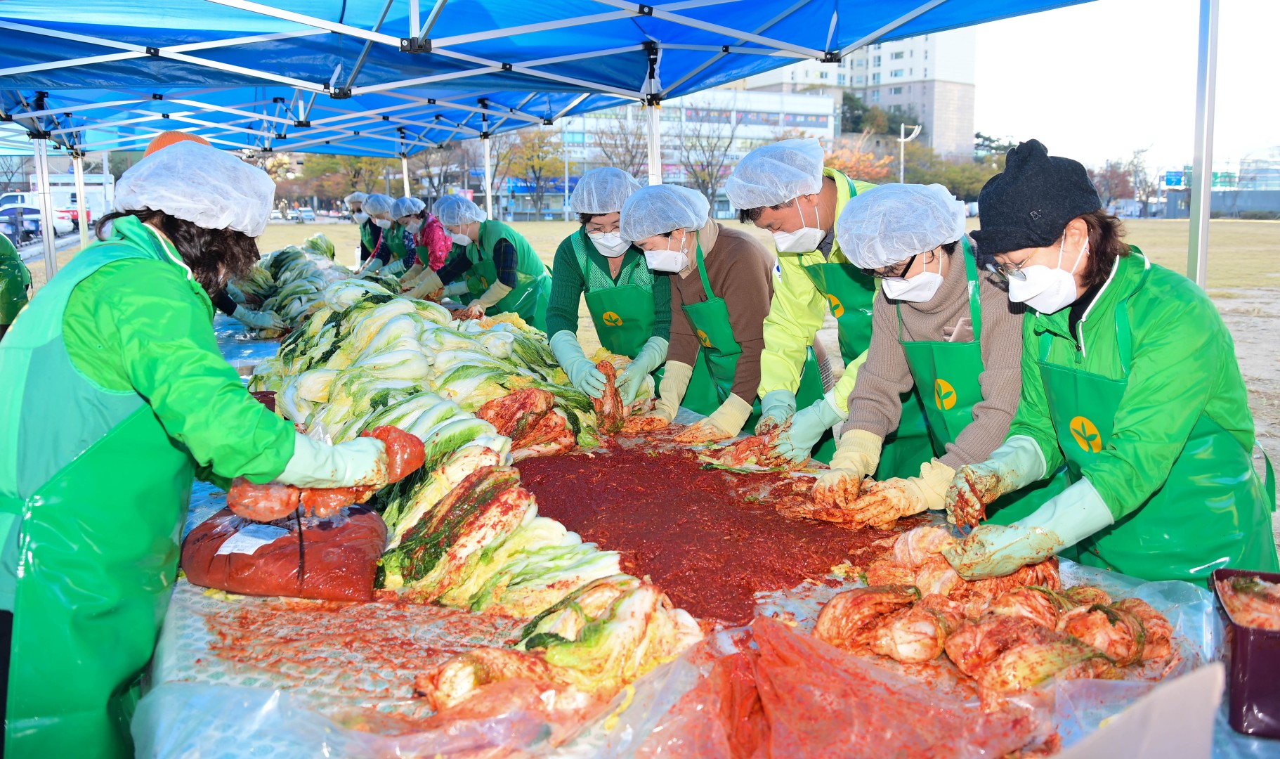 새마을부녀회 김장김치 나눔행사 (사랑가득 김장나눔 릴레이 시범사업) 10