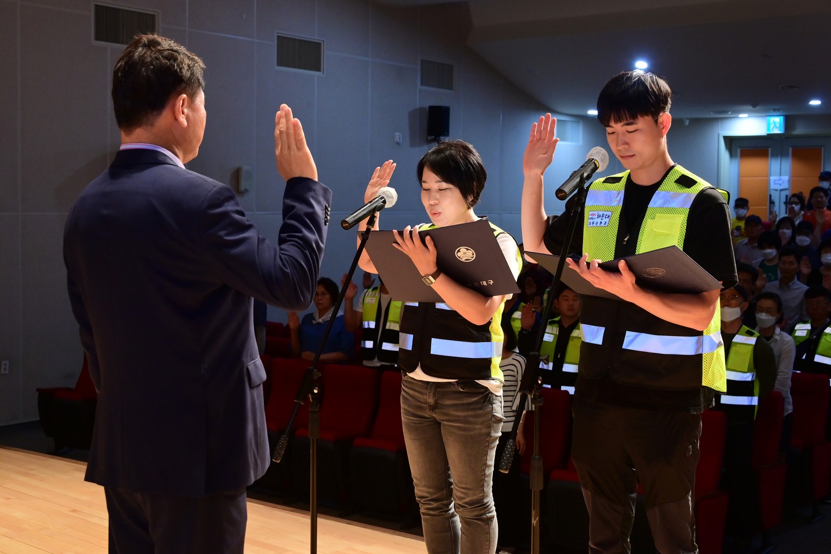 해수욕장 청소 근로자 발대식 및 안전보건교육 2