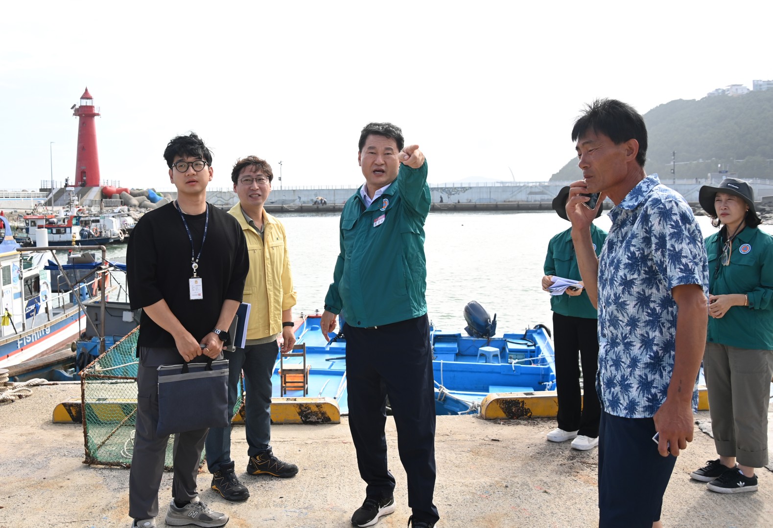 태풍 9호(종다리) 전 현장 점검 2