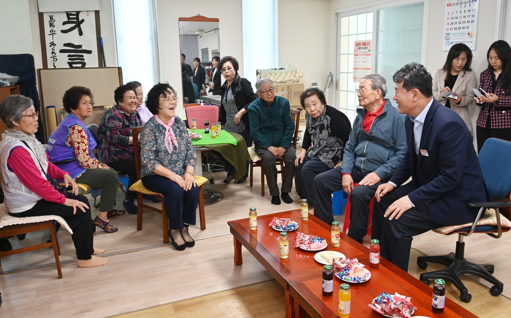 경로당 방문(반여동) 6