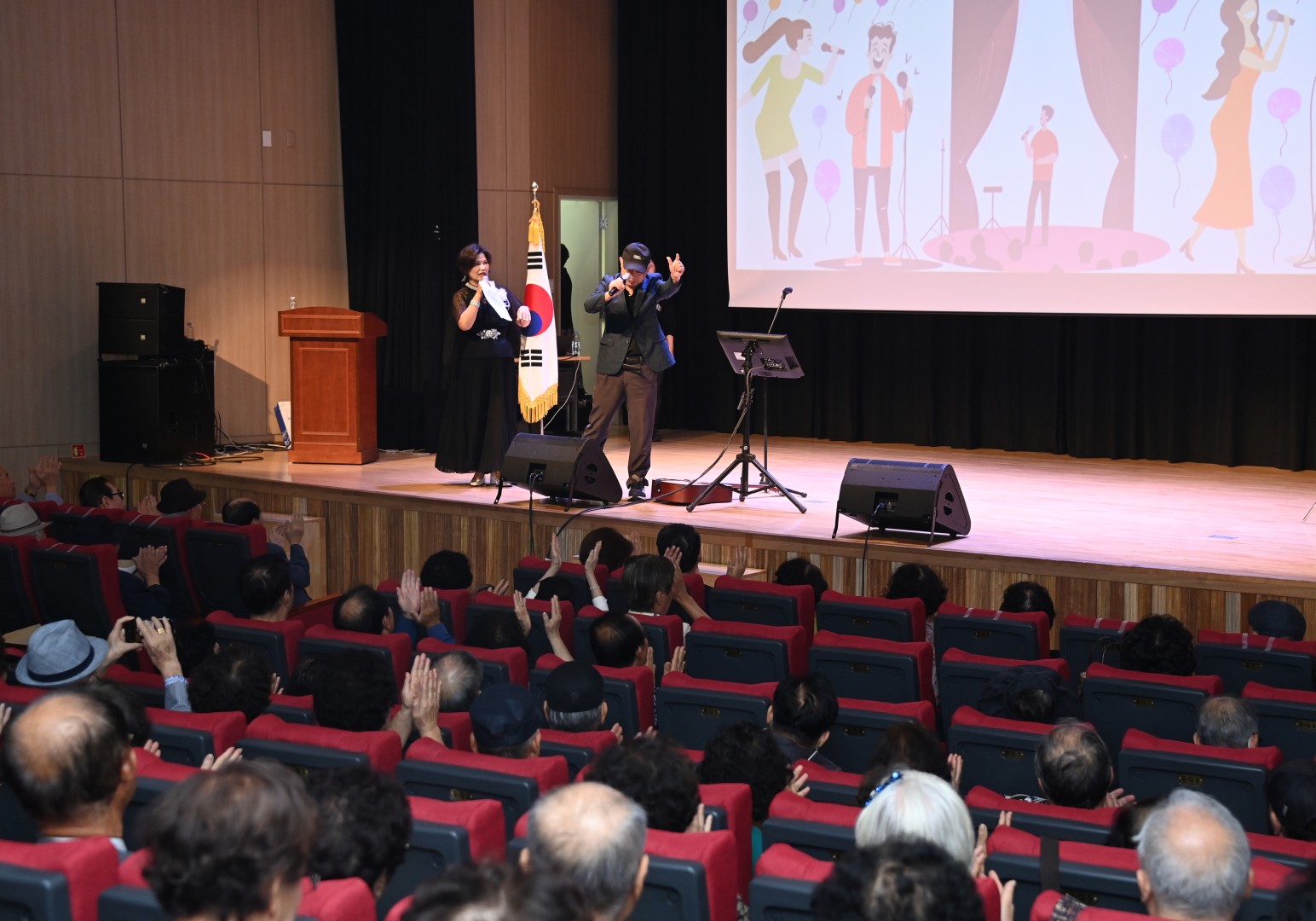 경로당 회장단 회의 및 노래자랑 8