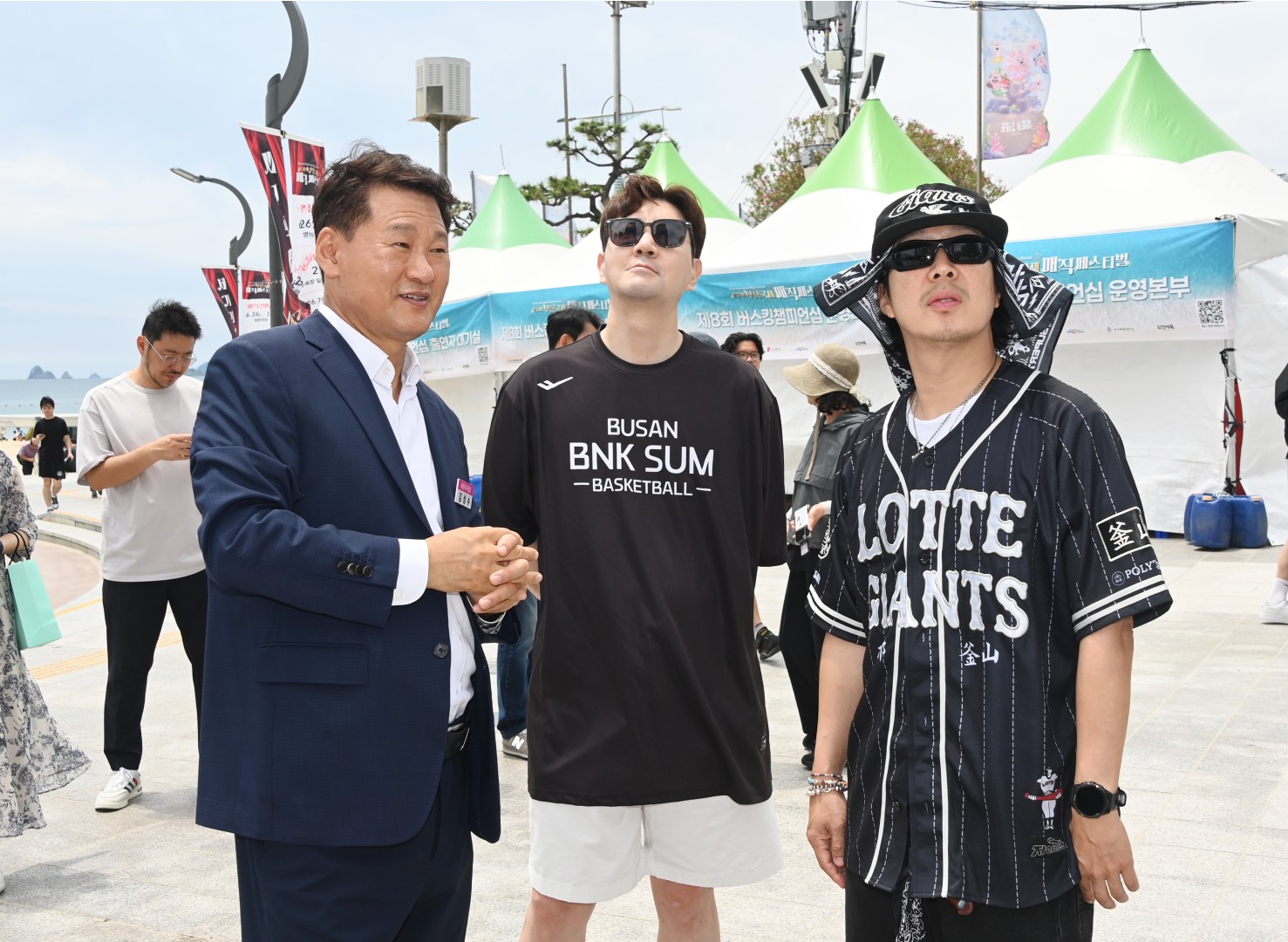 해운대구 홍보대사 '하하·한상진' 팬사인회 10