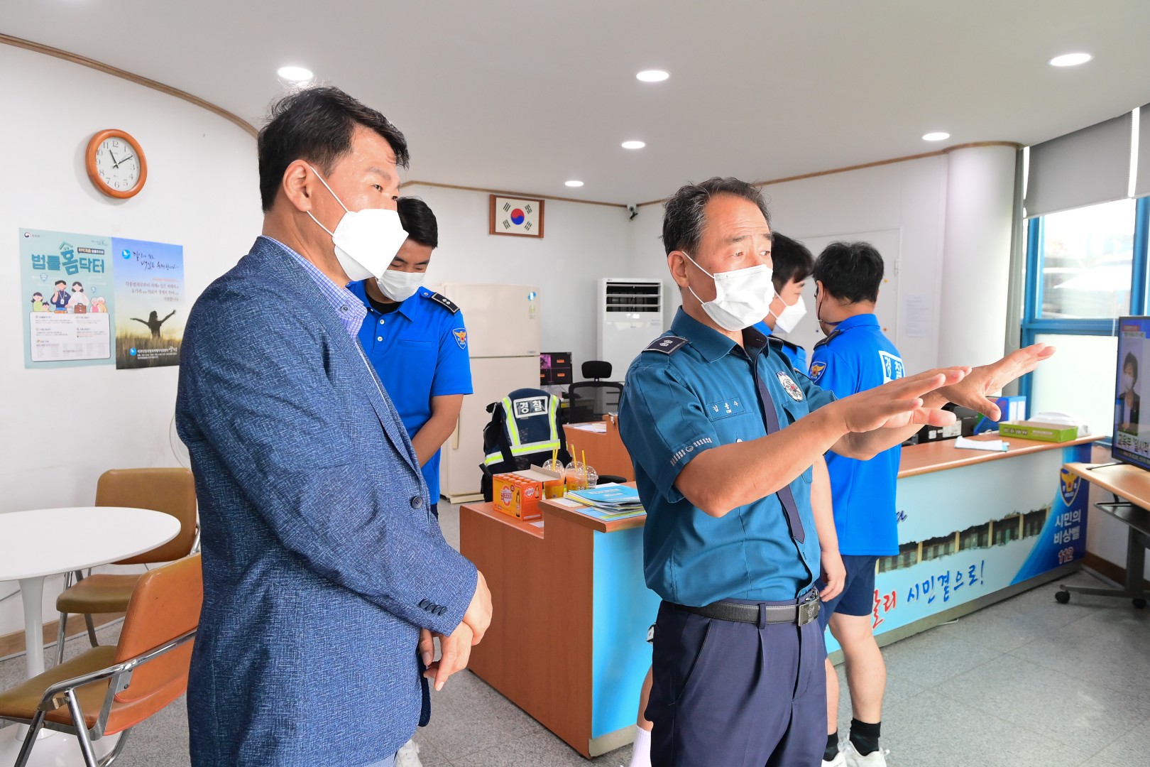 해수욕장 근무자 격려방문 19