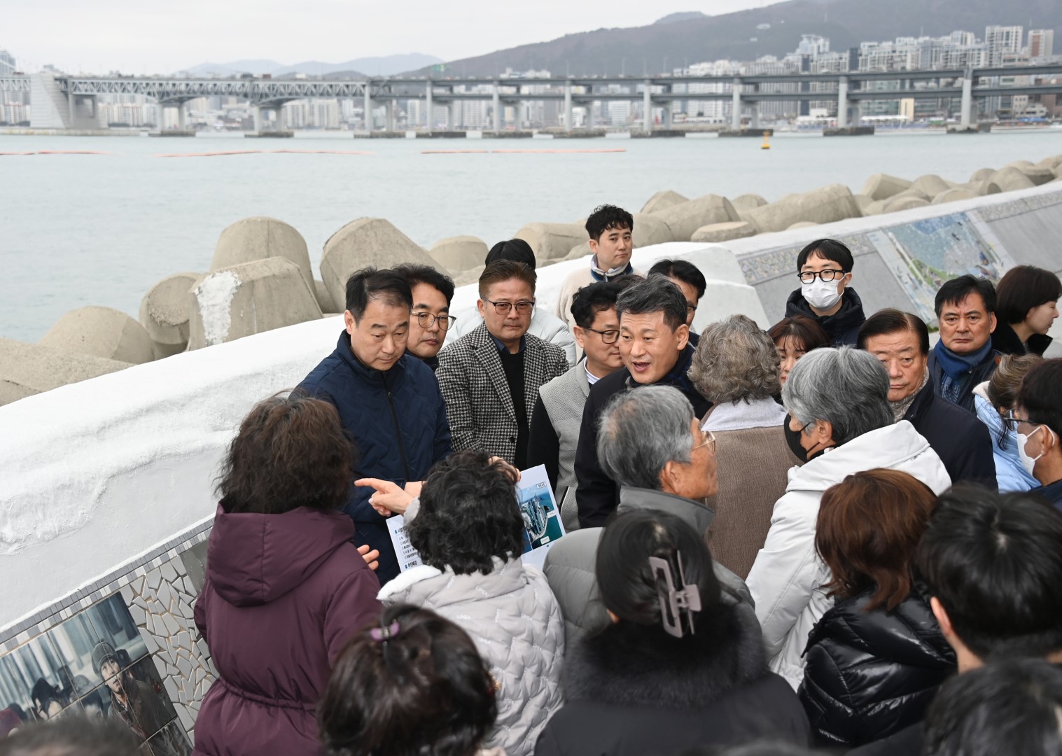 수영만자연재해위험개선지구 주민현장 설명회 4