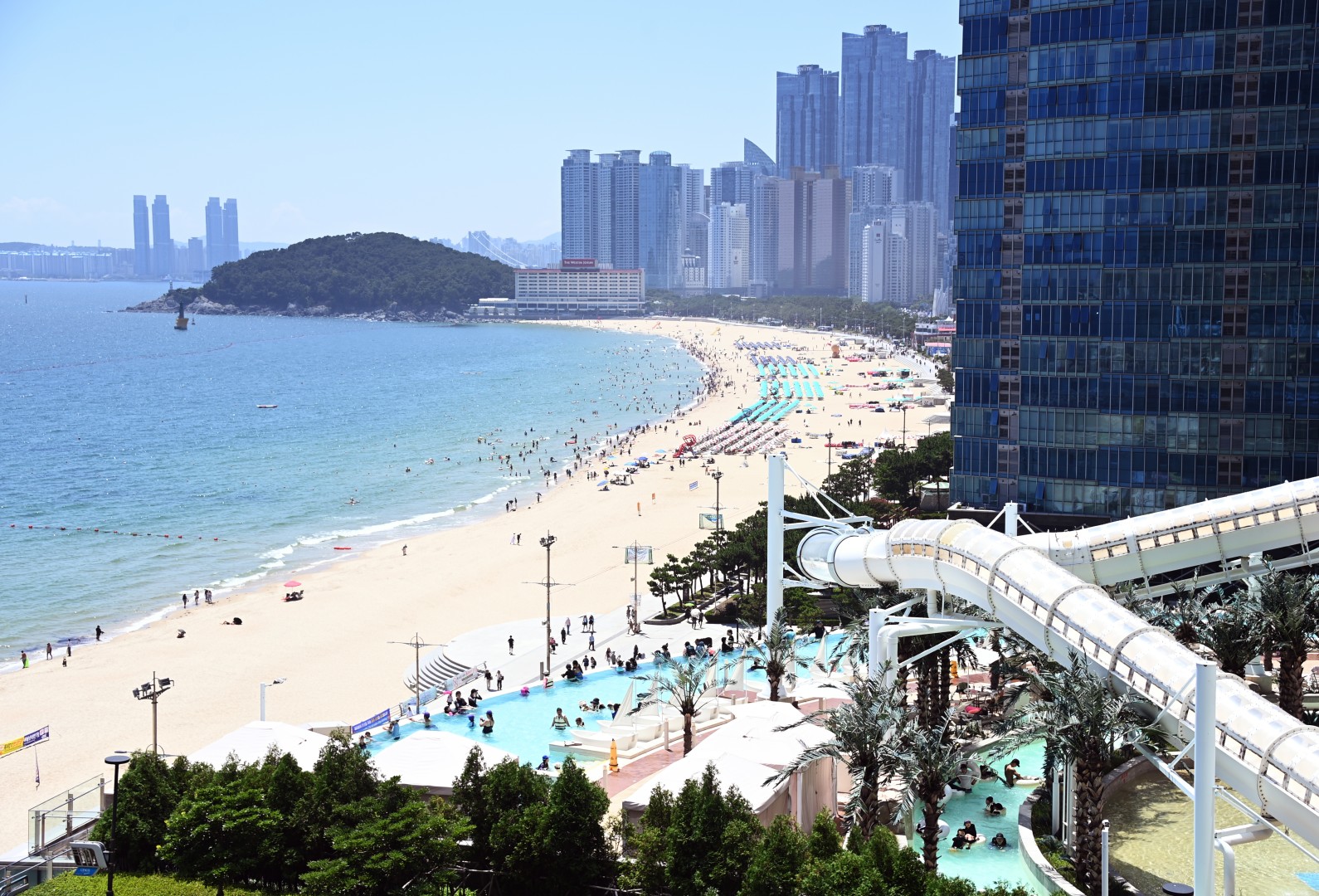 해운대해수욕장 스케치 7